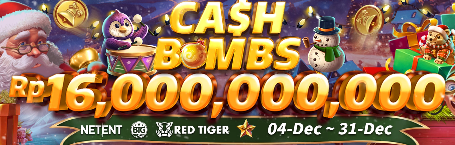 NETENT REDTTIGER BTG CASHBOMB